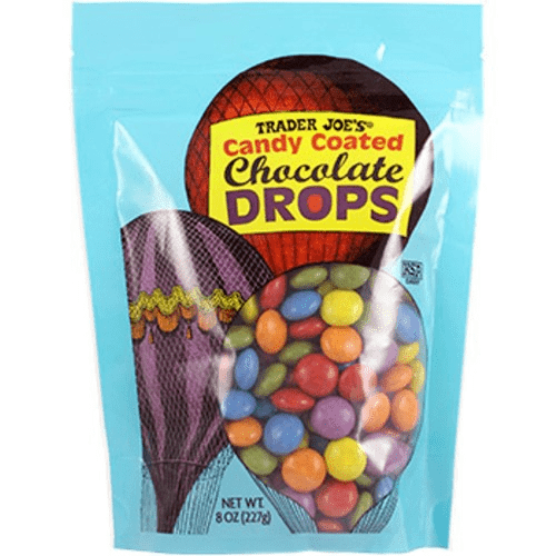 Candy Coated Chocolate Drops, 6 Oz