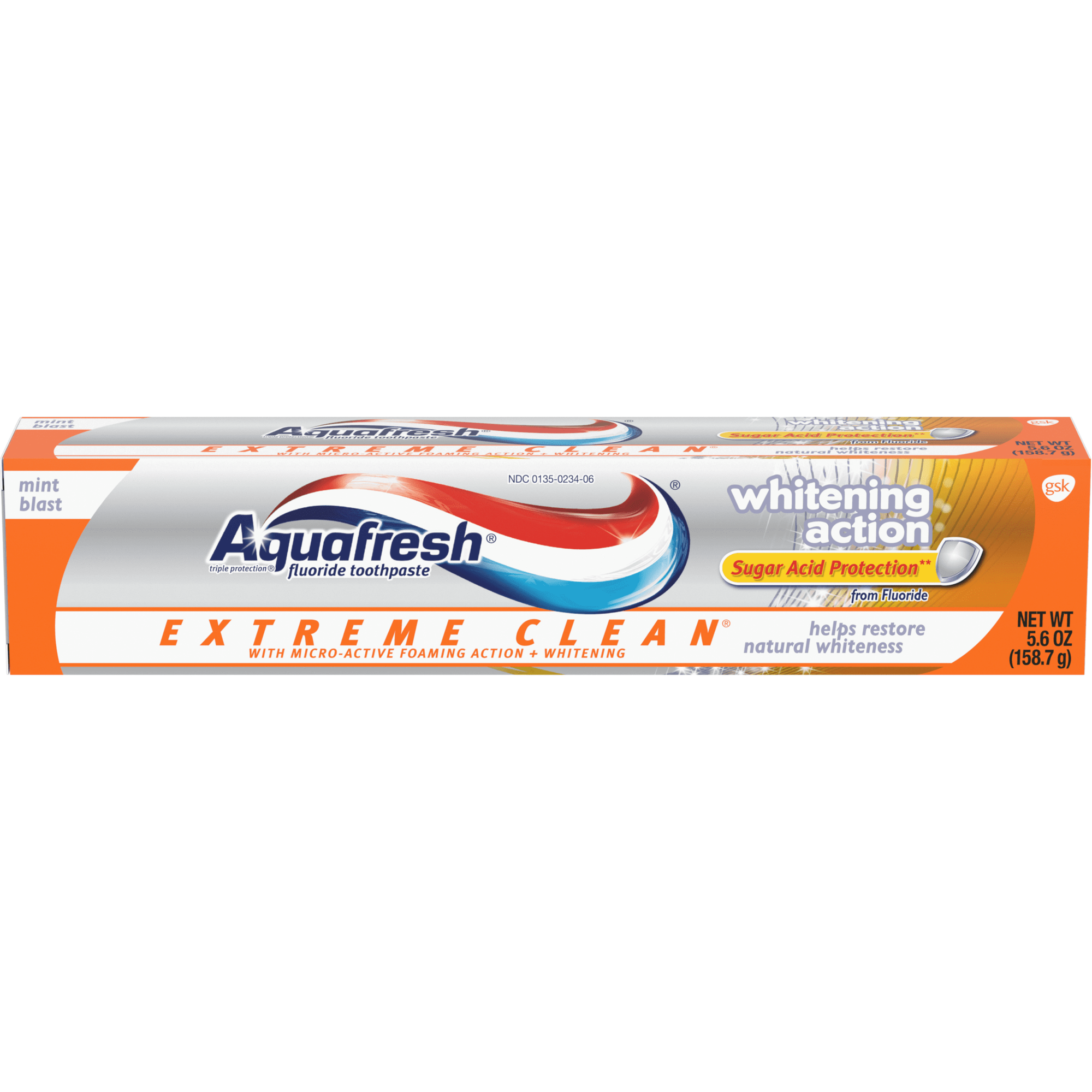 Aquafresh Extreme Clean Whitening Action, 5.6 Oz