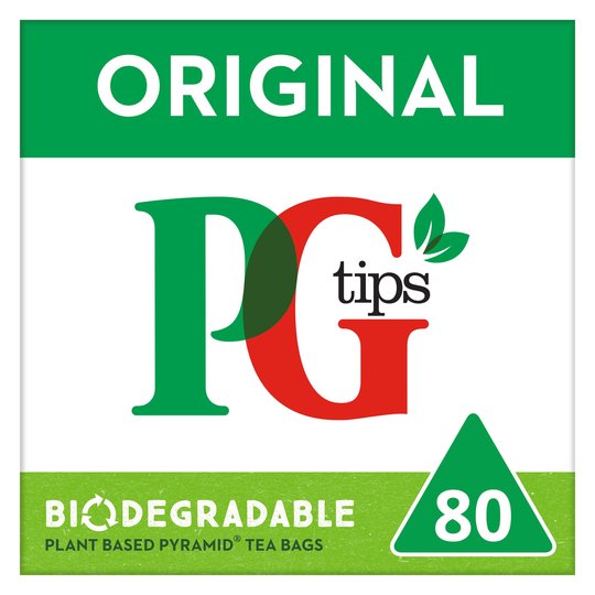 PG Tips Tea Bags, 80 Ct