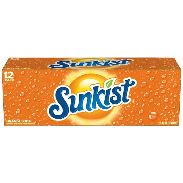 Sunkist Cans, 12 Pk