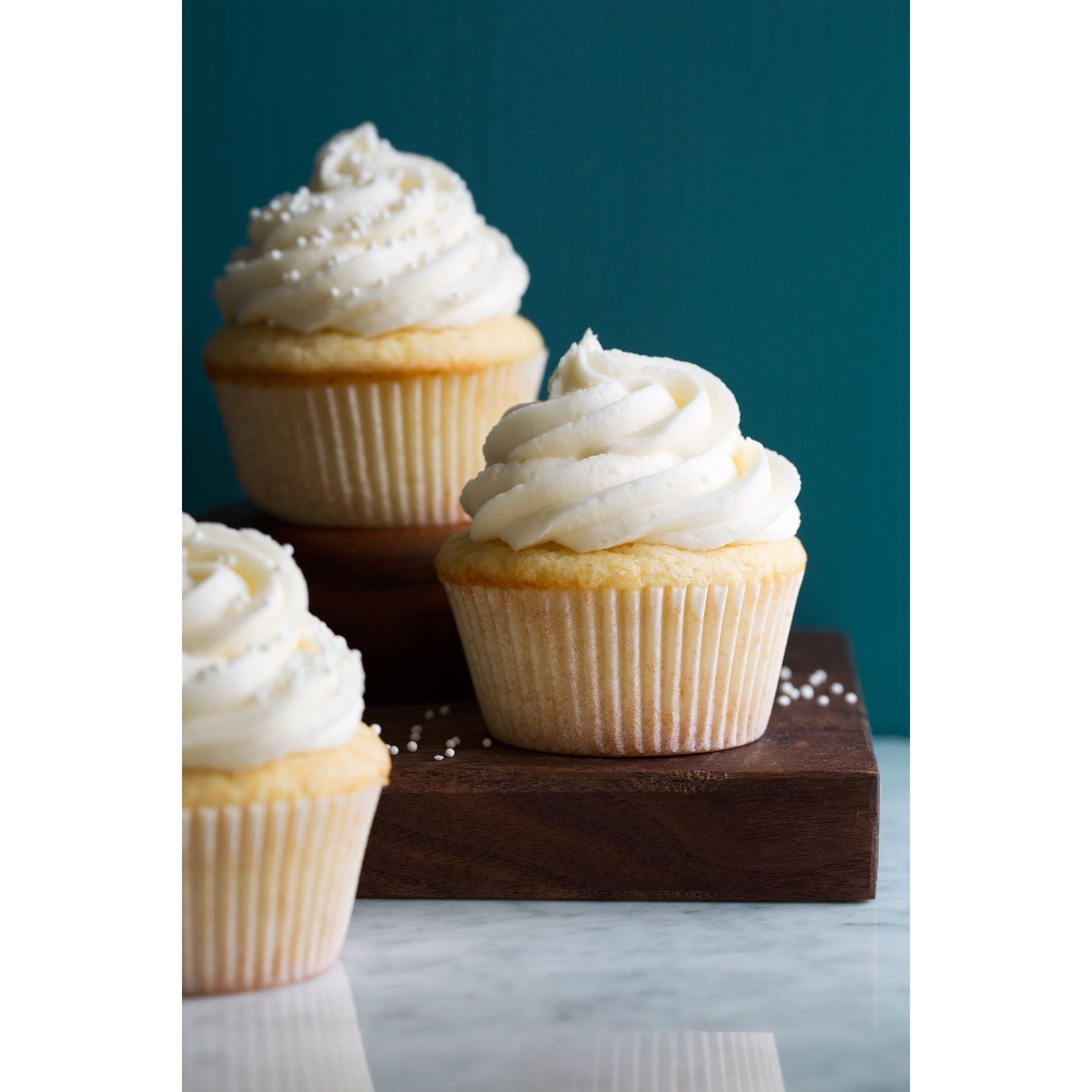 Vanilla Cupcakes w/ Vanilla Frosting, Business Pre-order