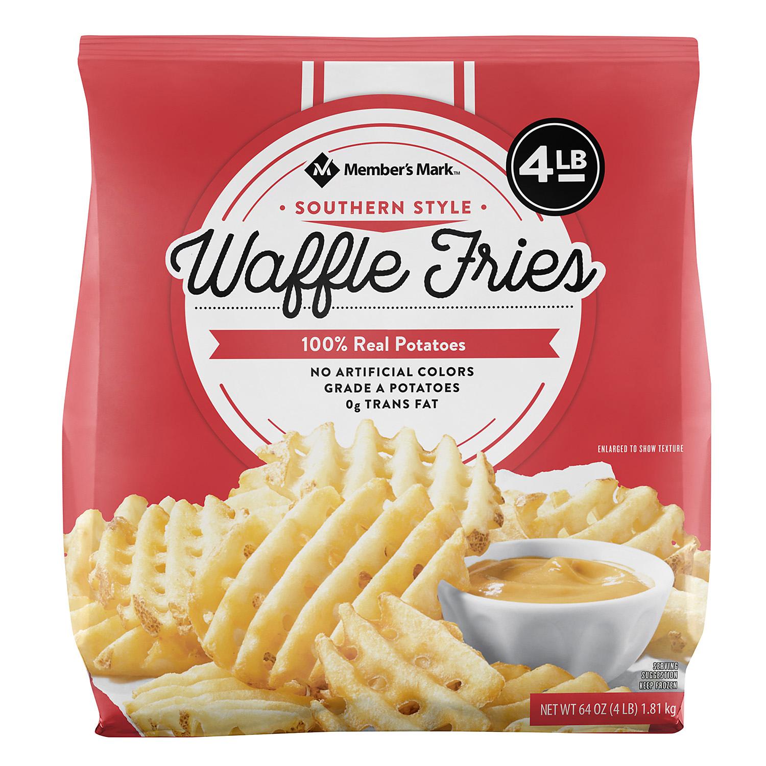 Member's Mark Southern Style Waffle Fries, 4 Lb