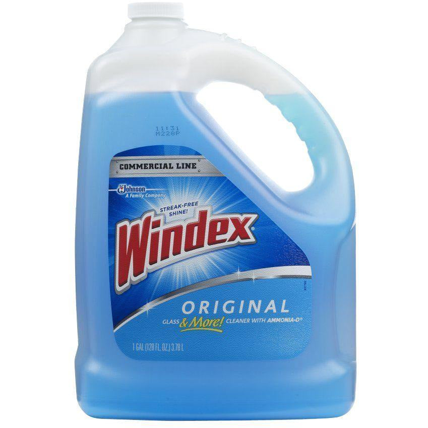 Windex Original Glass Cleaner Refill 128 Oz